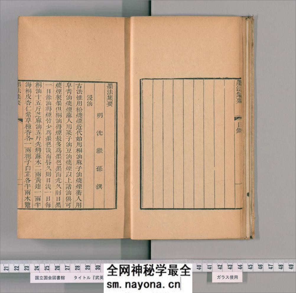 墨法集要.1卷.明沈继孙撰.清乾隆时期.武英殿聚珍版 - 第6页预览图