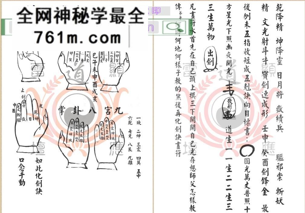 《戴家道术符秘一宗》