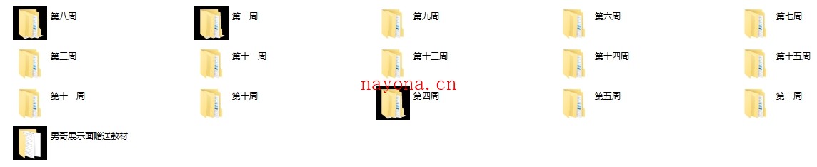 男哥系列《100天展示面2.0》