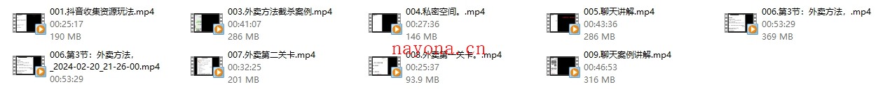 外卖方法