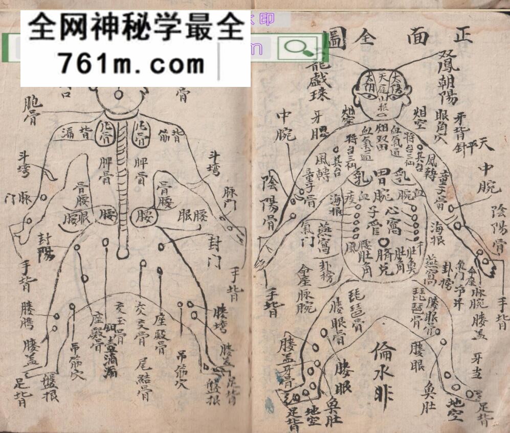 中医抄本《跌打损伤》