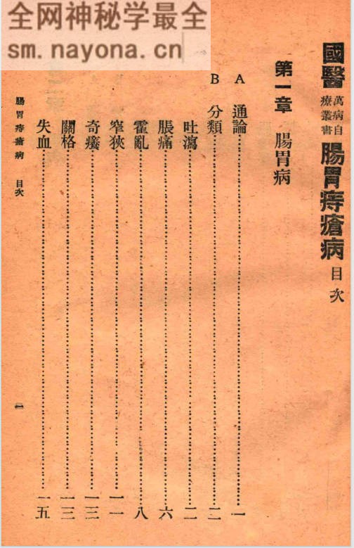 肠胃病与痔疮病