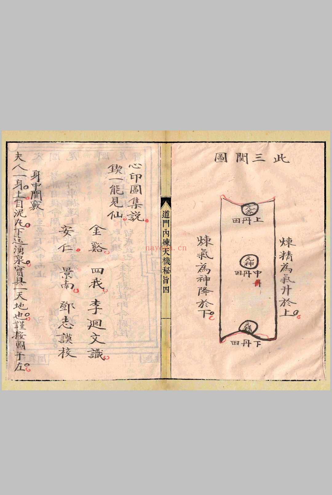道门内炼天机秘旨