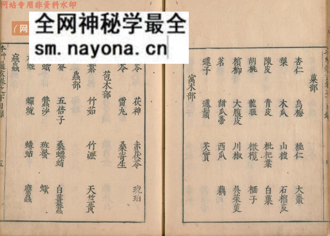 《本草通玄》