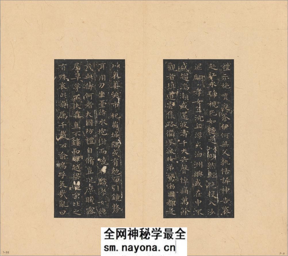 晋唐小楷八种.唐刻宋拓.大都会博物馆藏.清代集本 - 第14页预览图