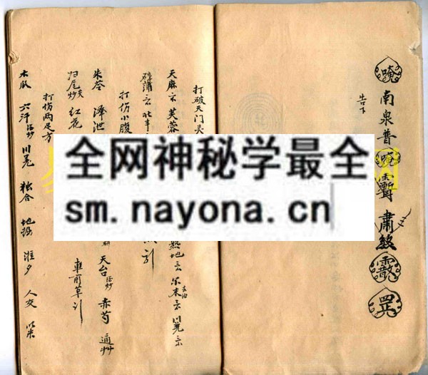 符咒伤科中医古本  (电子版）