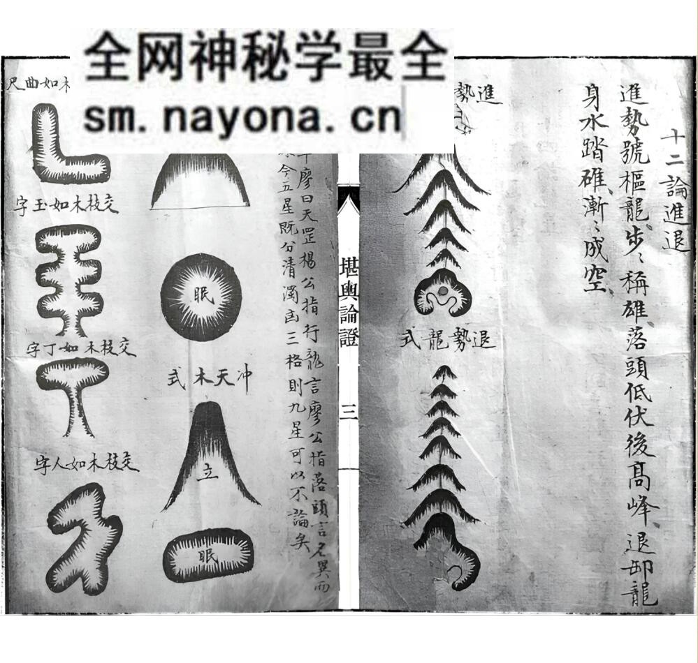 《堪舆穴法秘本》