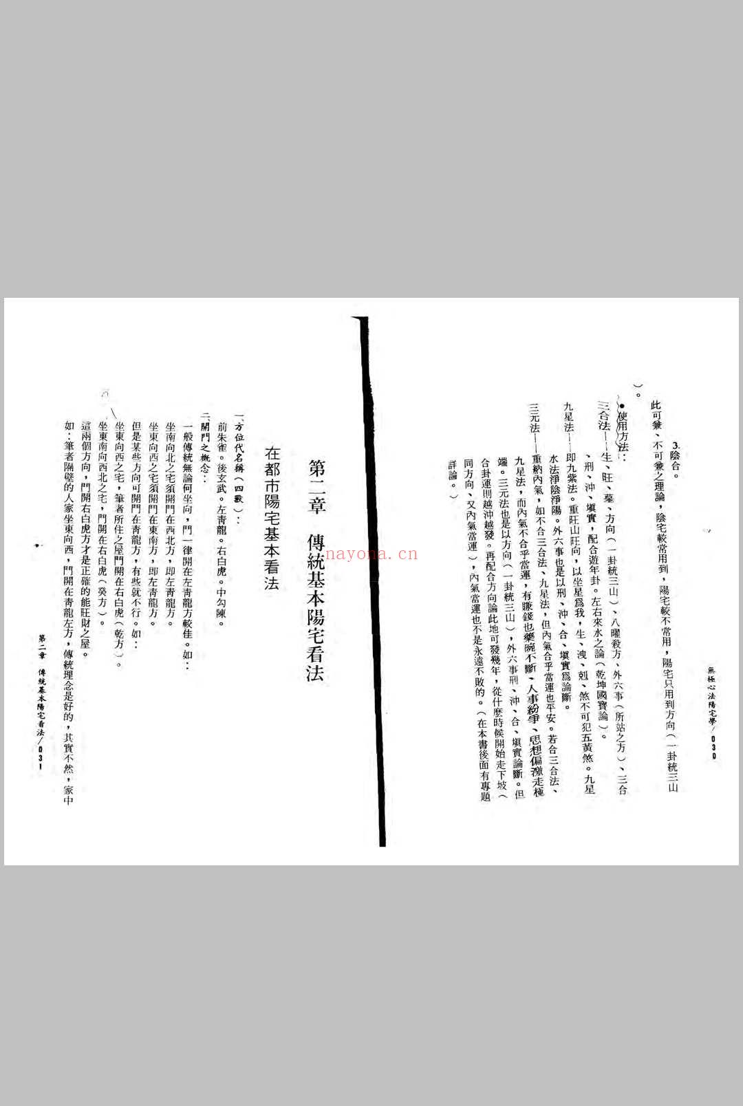 张定州《无极心法阳宅学》