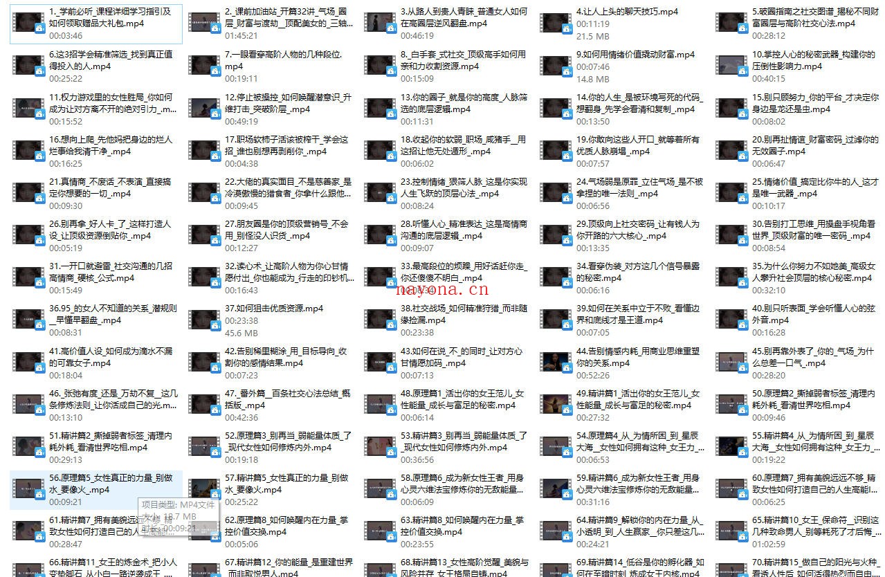 李想《高阶社交女性成长必修课》217节