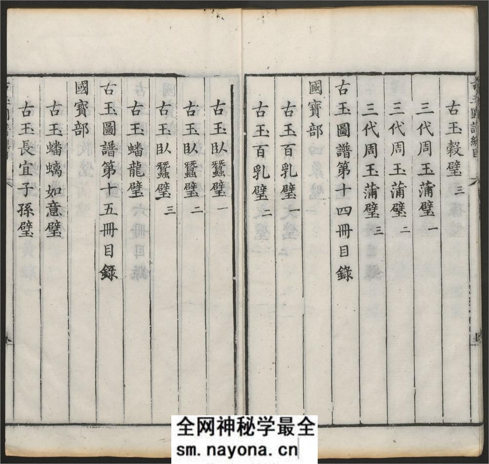 古玉图谱.100卷.宋淳熙龙大渊等奉敕编.清乾隆44年.江春康山草堂刻本 - 第19页预览图