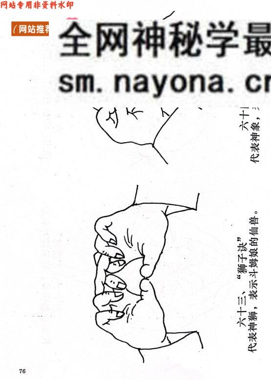 《正一手诀步罡图解》