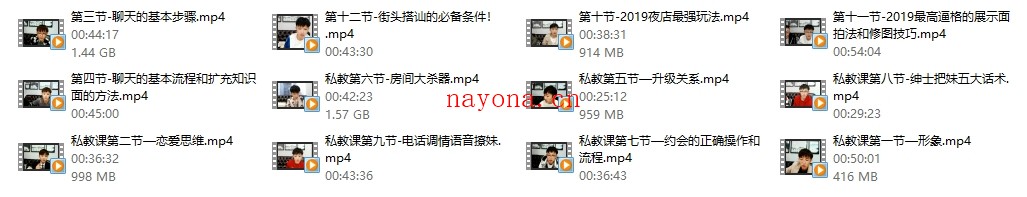 丘比特私教课程《情受私教》