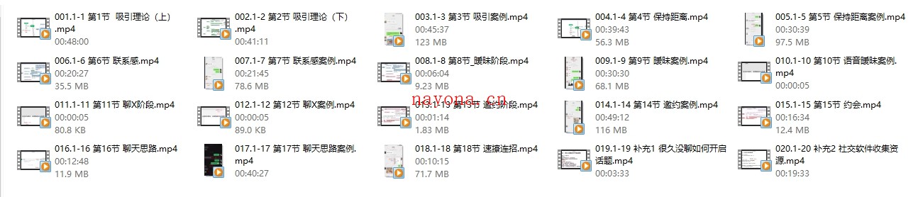 鱼哥《速撩宝典20节》