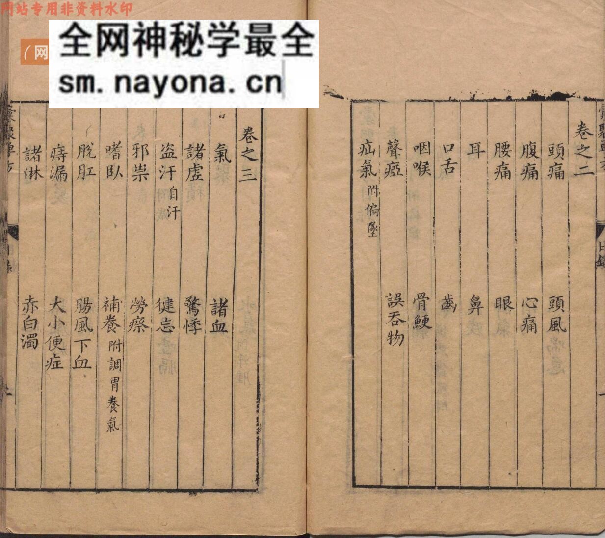 师古斋汇聚简便单方 吴勉学(明)明刊本