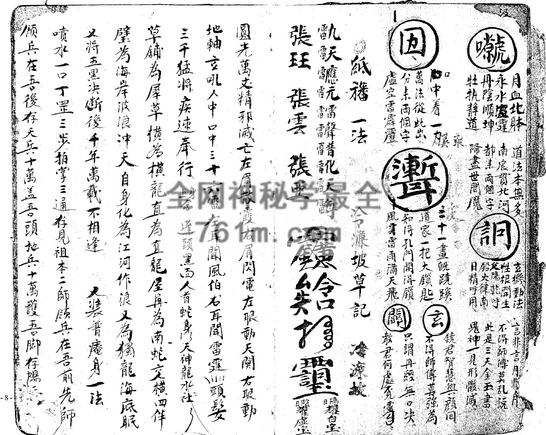 正一秘法全箓 (手抄本) pdf  百度云下载