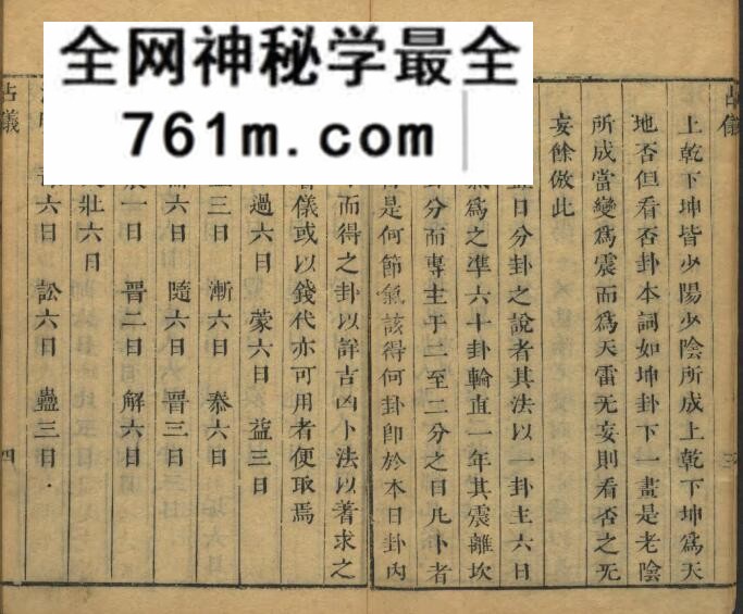《大易通变》六卷(清顺治六年济新堂刊本)214页(双页版)PDF电子书