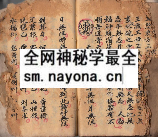 茅山真言法诀  （原书）