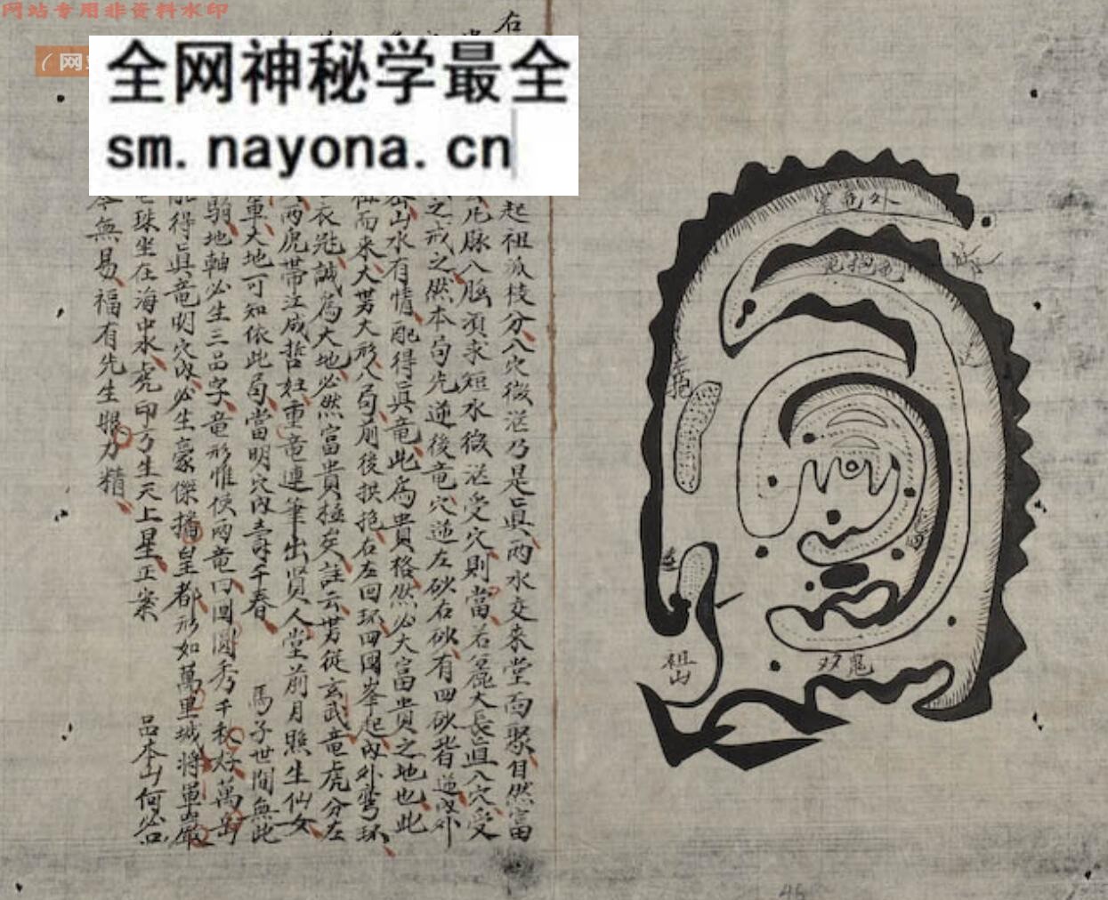 《风水玄微分金二十四山定局》