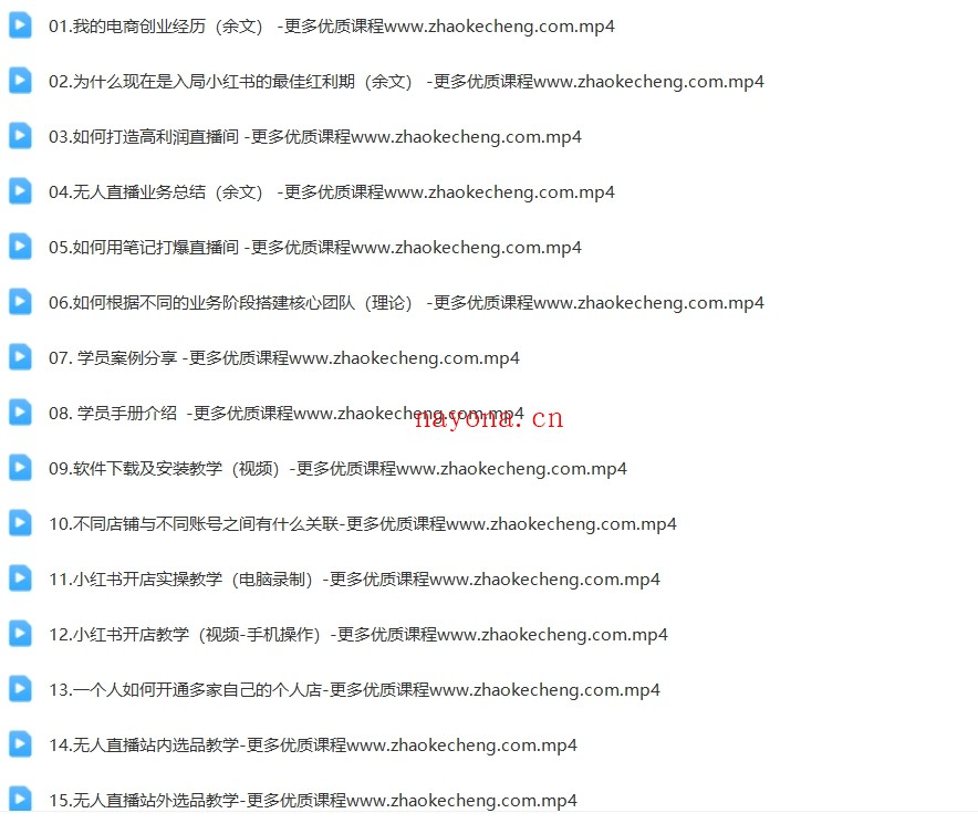 余文·小红书电商实战训练营(更新24年6月)【Bb-0029】