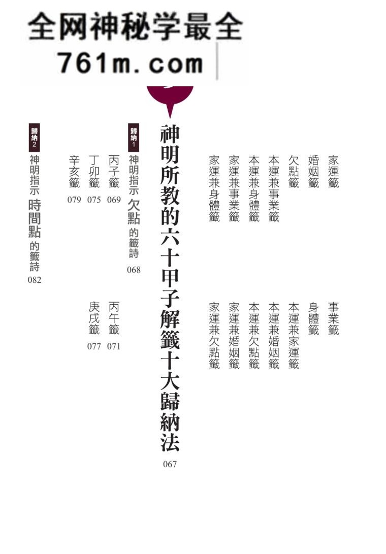 《神明所教的解签诀窍》王崇礼