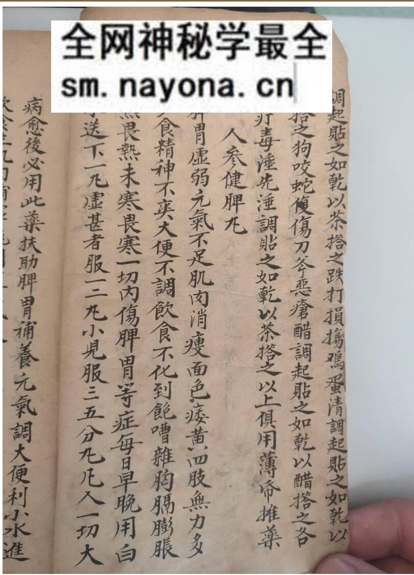 中医方书古籍《清代宫廷御医抄本医书》