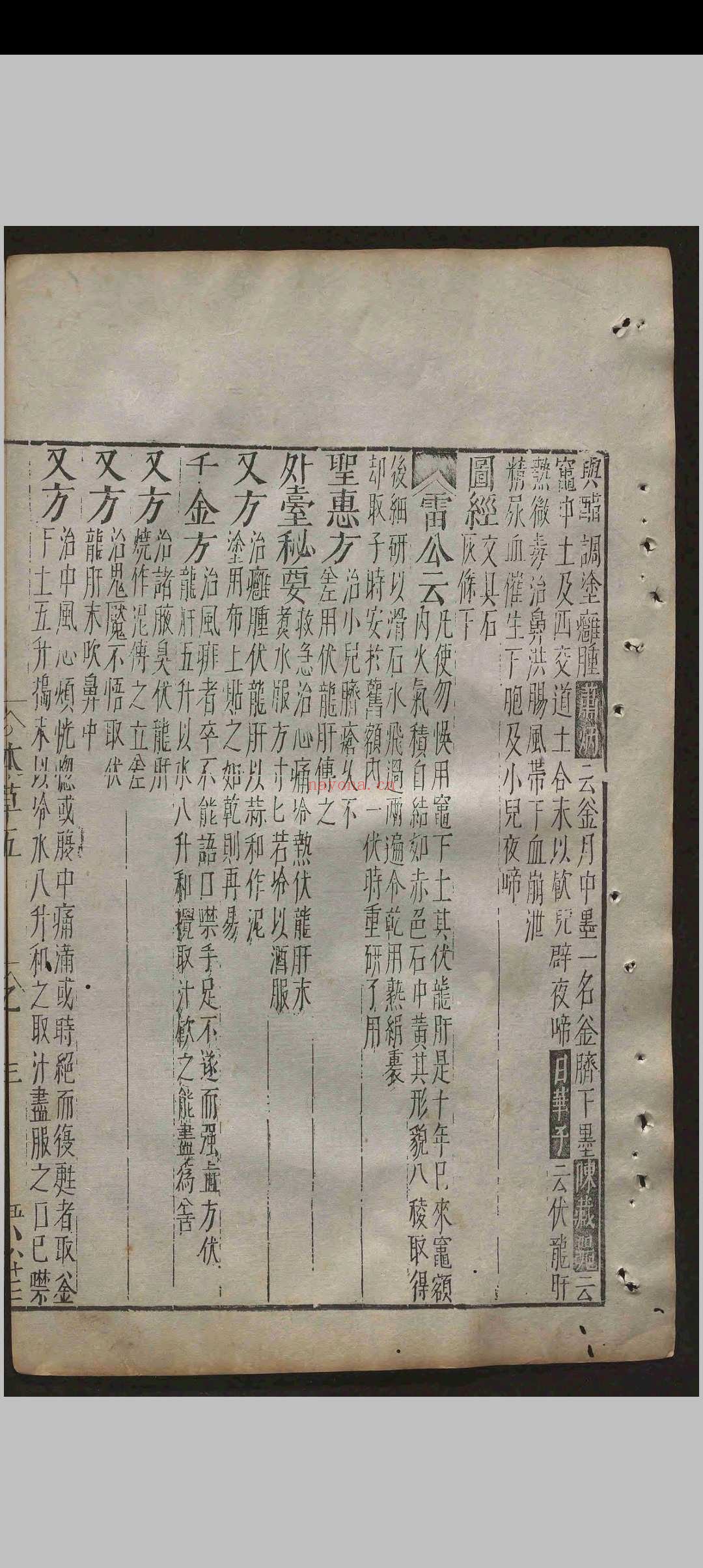 重修政和经史证类备用本草.三十卷.唐慎微.明天启间
