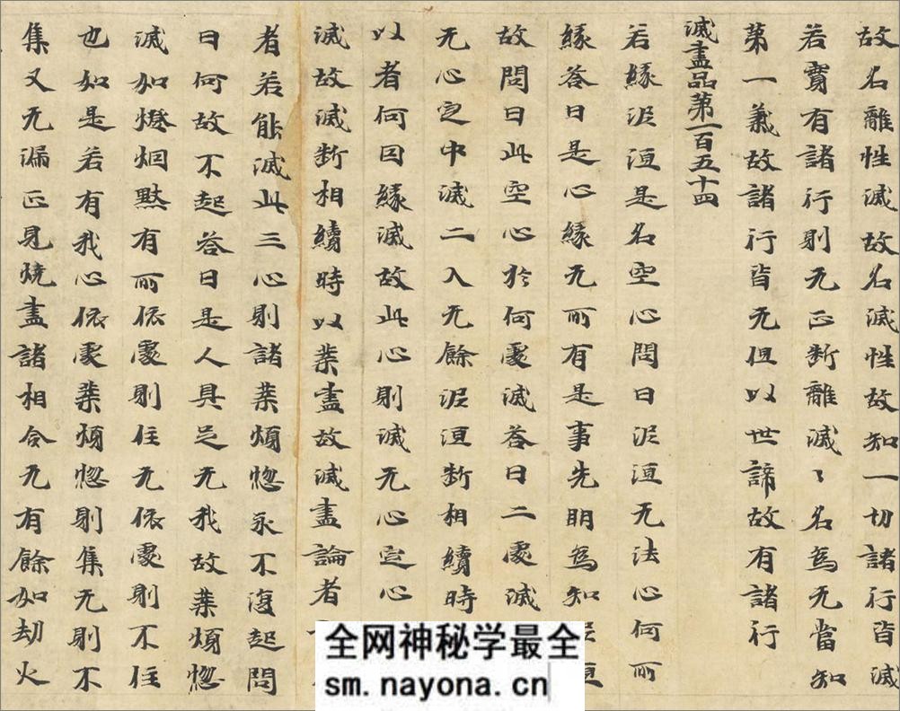 (北魏)刘广周楷书诚实论卷经第十四 - 第19页预览图