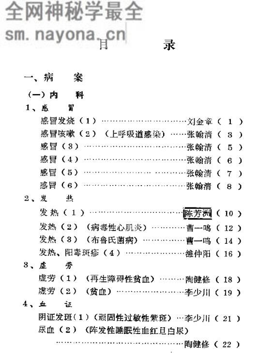老中医经验选编