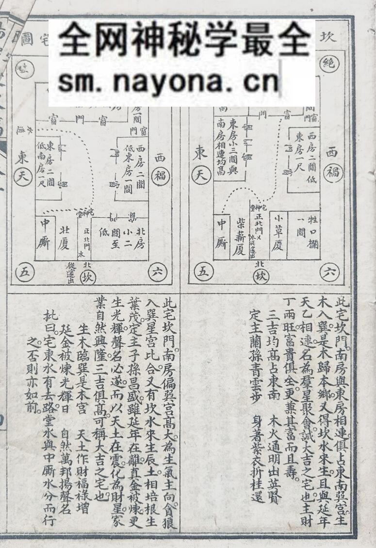 风水阳宅古籍《详图阳宅爱众篇》