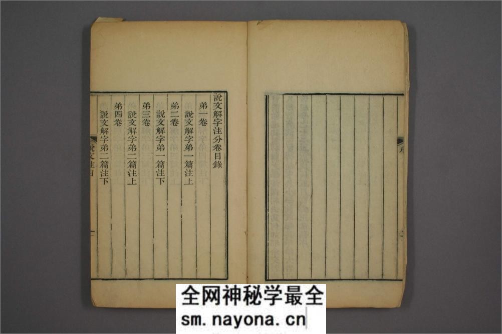 说文解字注.三十二卷.清段玉裁注.经韵楼藏板.清嘉庆二十年刊本 - 第10页预览图