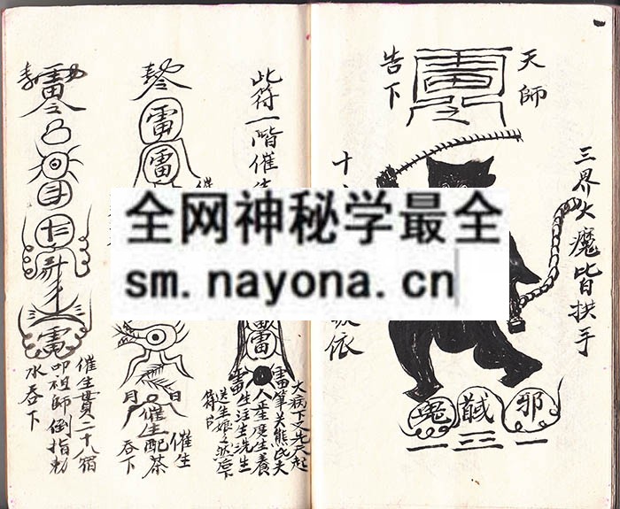 谨具符箓全册  （原书）