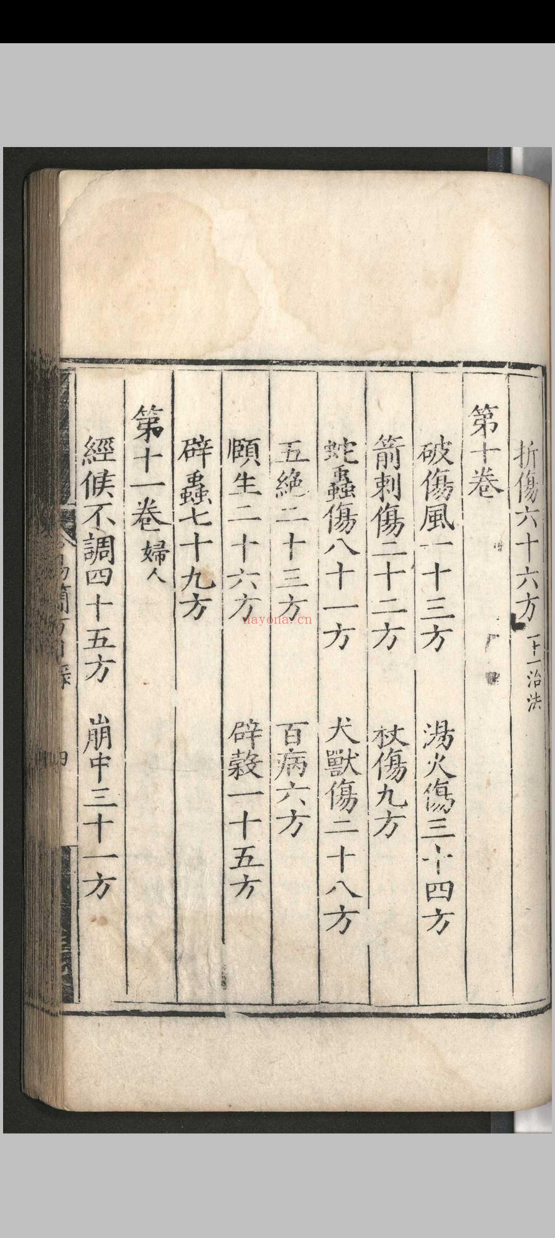 卫生易简方.十二卷.附录.一卷.胡濙.明宣德二年
