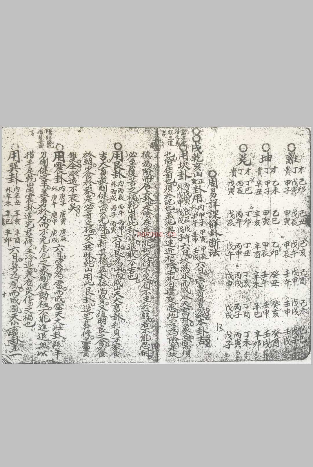 卦爻日课