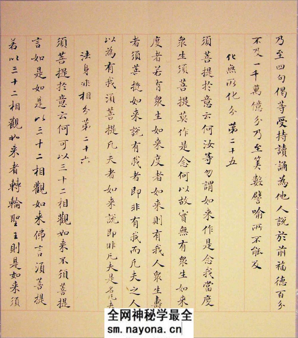 (明)董其昌金刚经(小楷手书本) - 第6页预览图