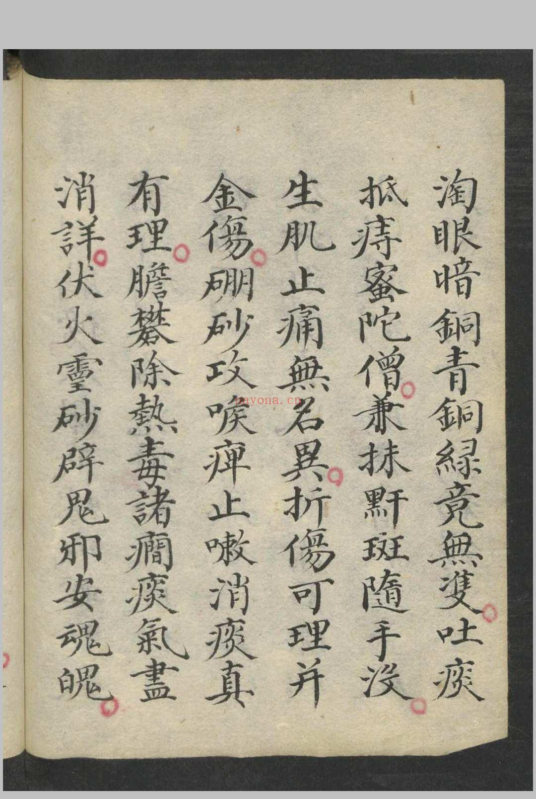 药性赋指掌