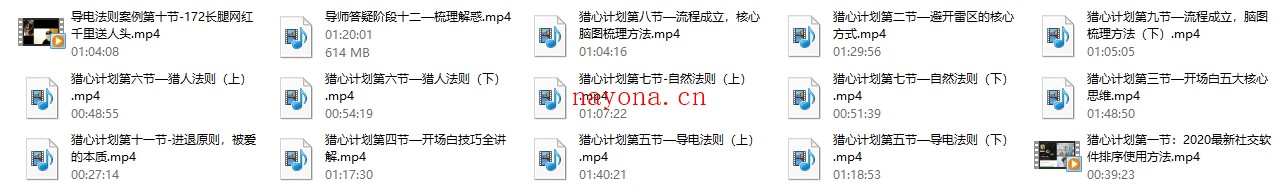 七分学堂《猎心计划》