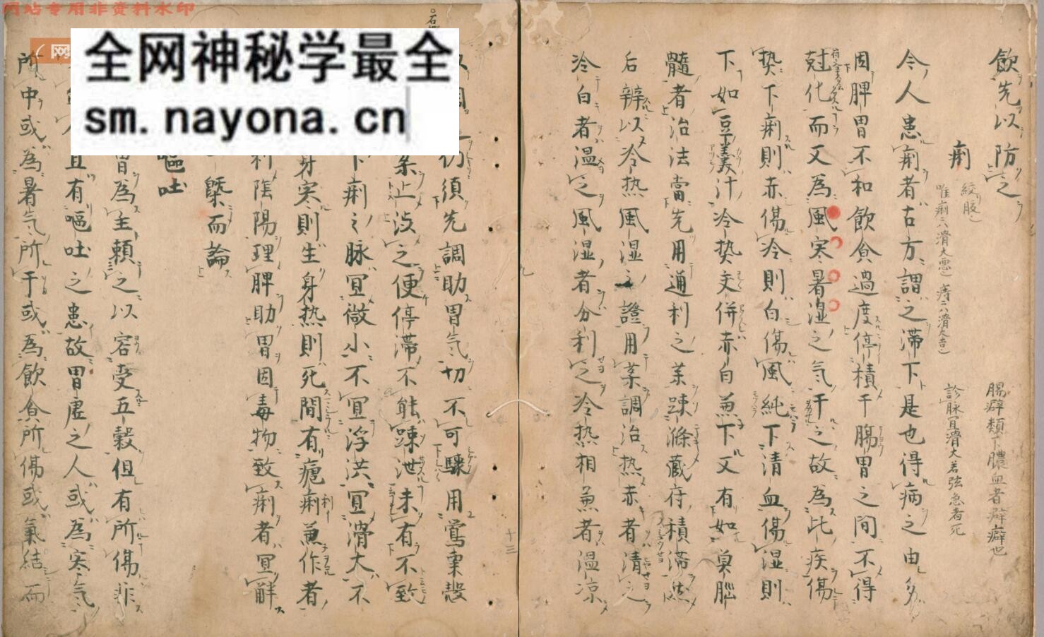 《医方大成略抄》