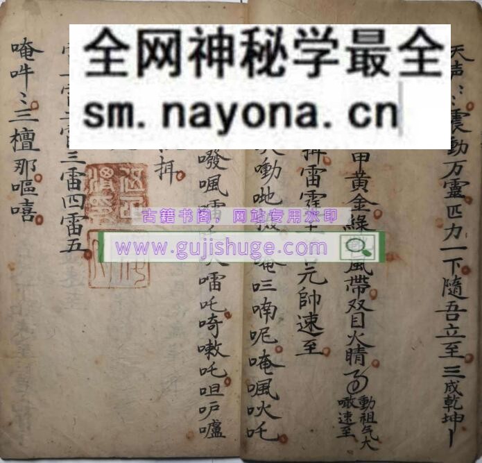 《祷雨法宝》道士求雨法术