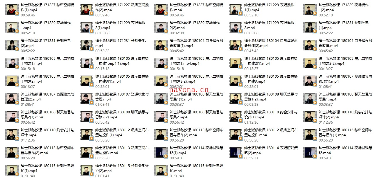 绅士派私教课《YY私教》