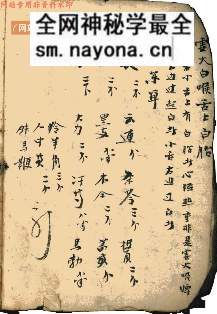 道医古籍《止血祛痛雪山神水》