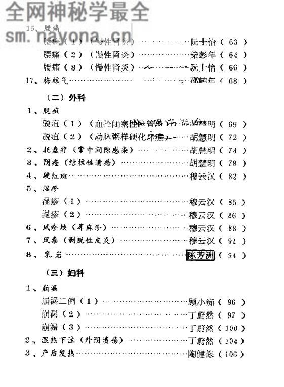 老中医经验选编