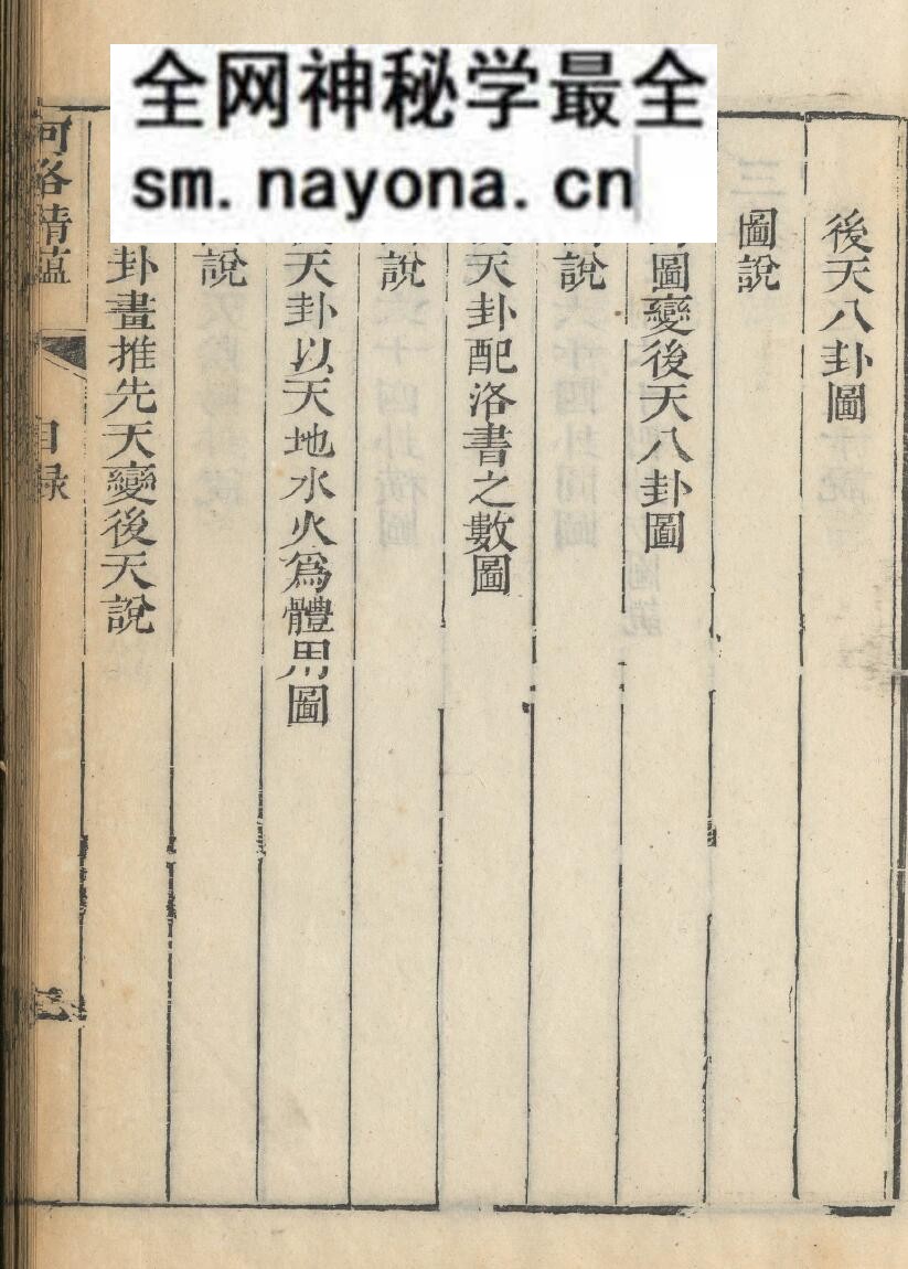 《河洛精蕴》九卷.清.江永.着.清乾隆三十九年刻本