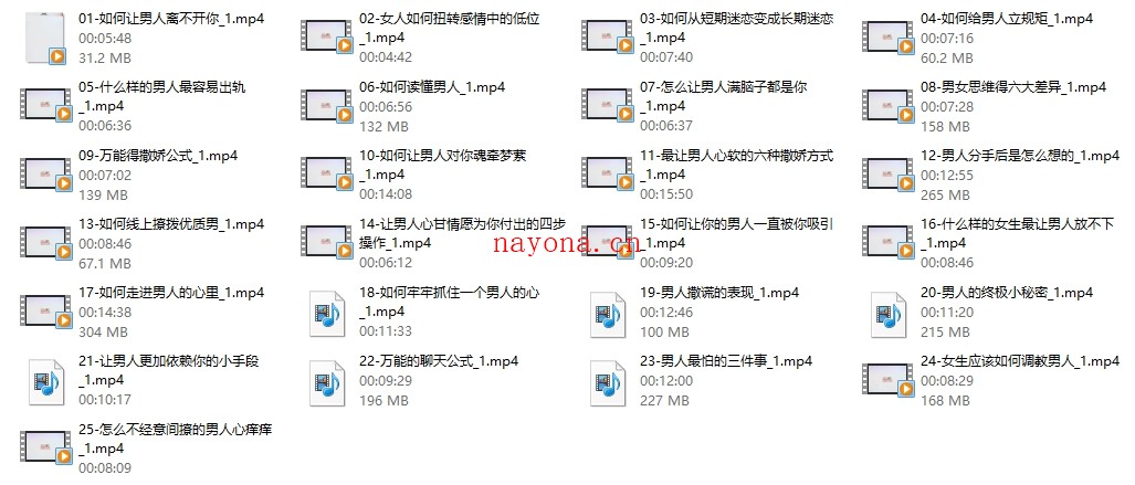 朕哥《情感认知提升课二》