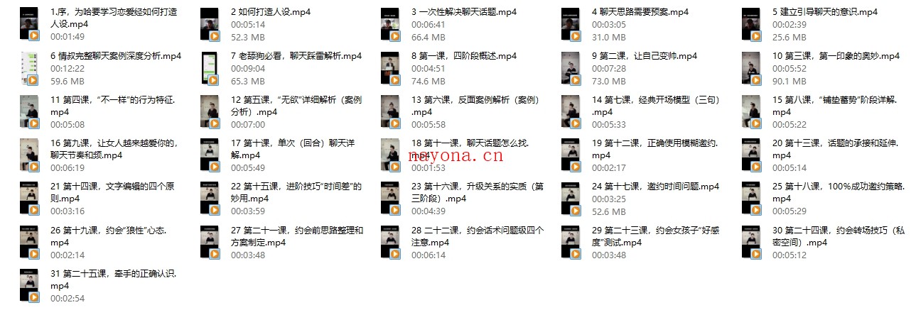 痴情叔系列《恋爱经》