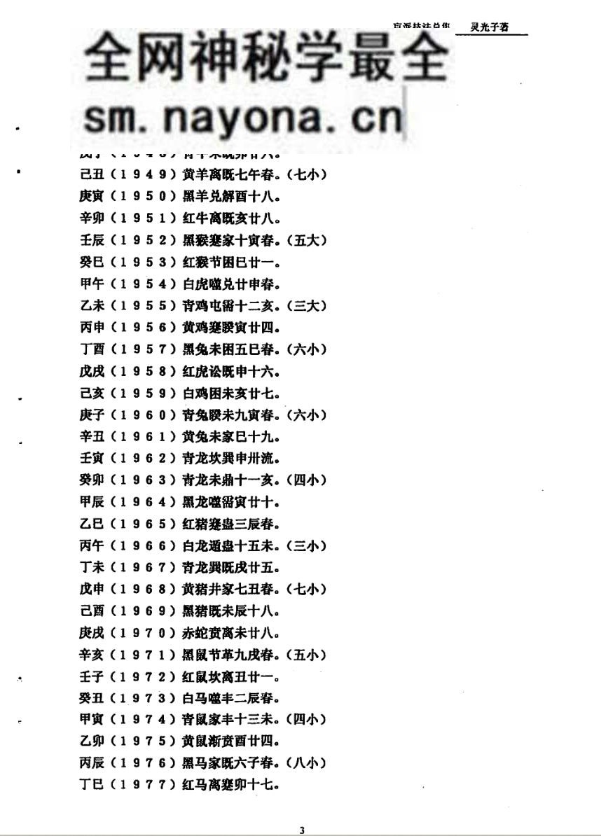 《盲派技法总集》