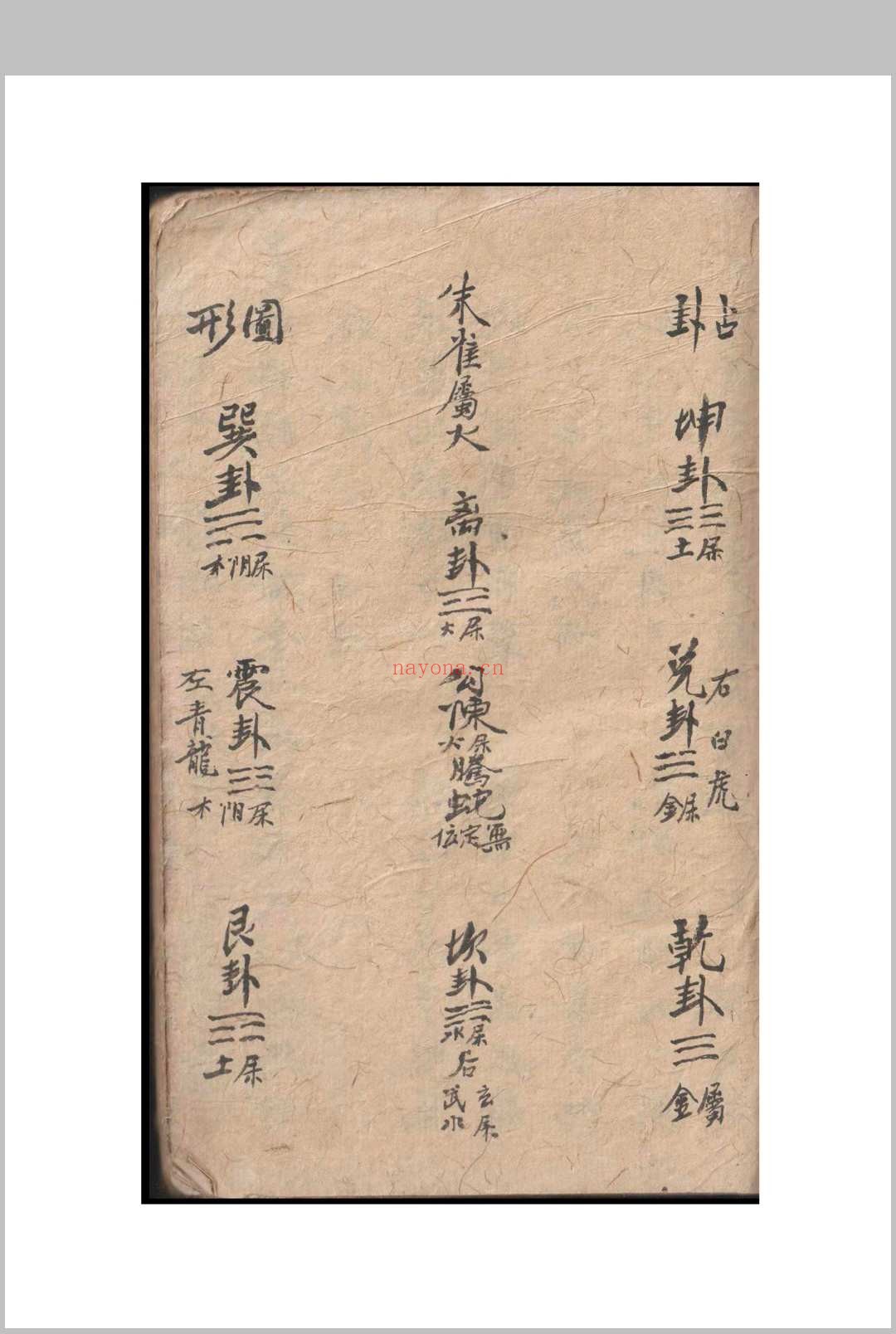 刀卦书