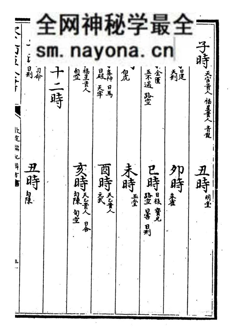《六十日时辰定局》(52单页) PDF电子版下载