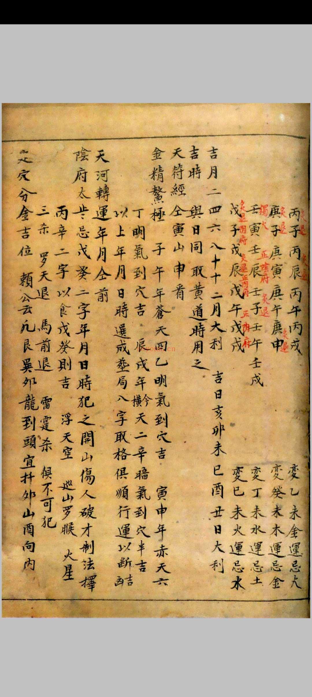 地理分金开门放水图式秘传