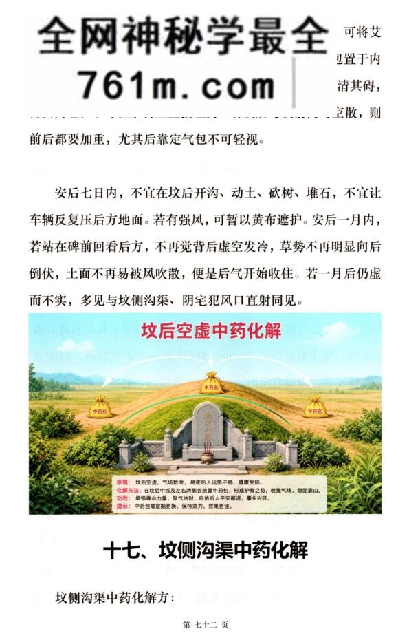 药灵子新作《阴宅风水中药安镇法》