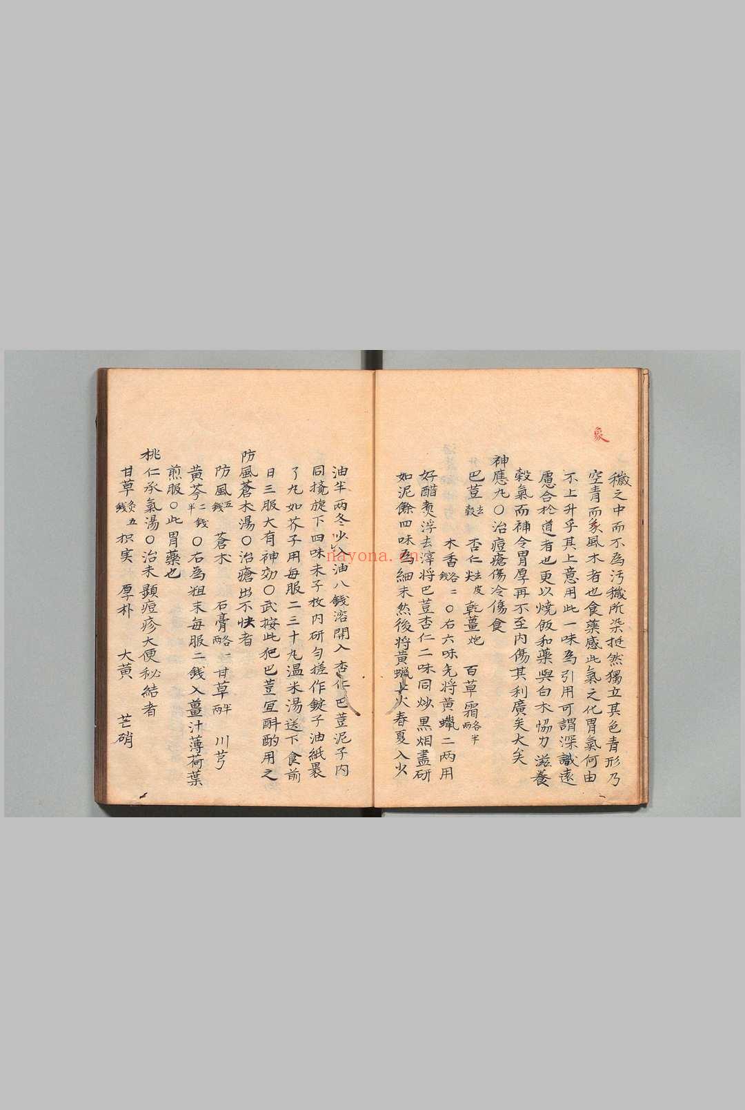 痘疹正宗 4卷 高武(明)写本 ,江户